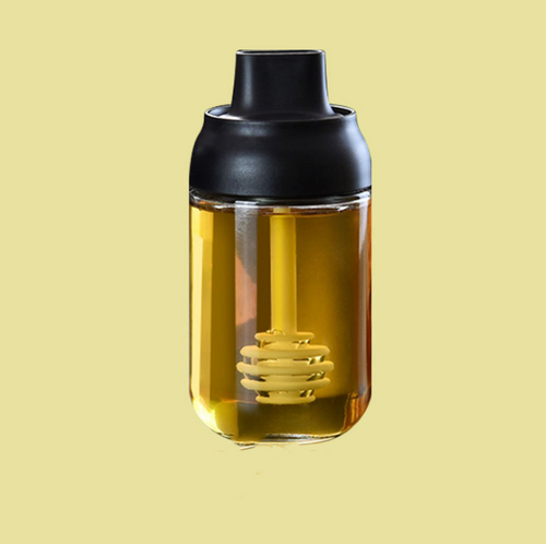 Moisture-Proof seasoning bottle with integrated stirrer lid